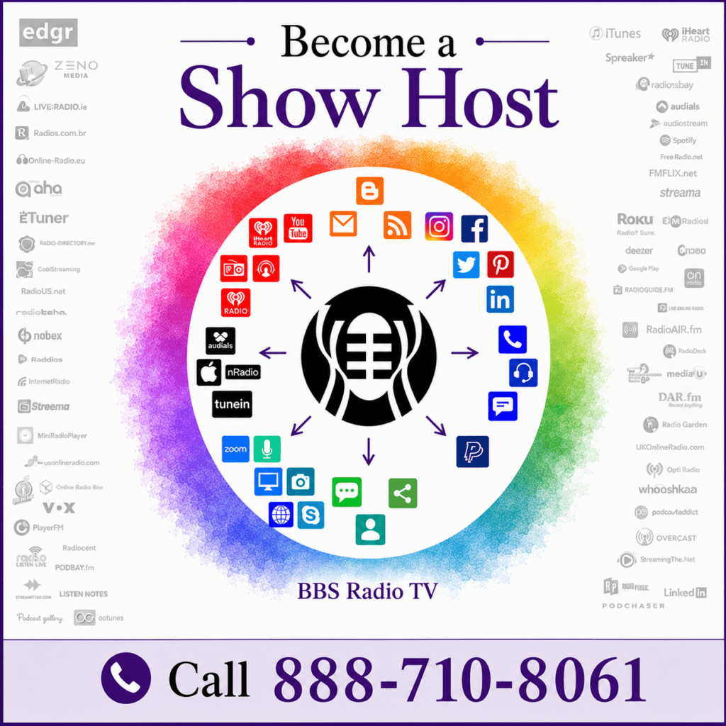 Become a show host. BBS Radio TV